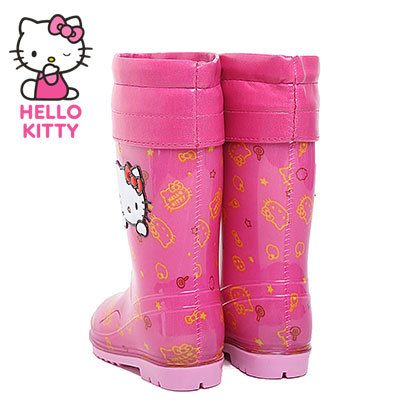 Hello Kitty包包女童學生四季防滑卡通時尚加絨保暖中筒雨鞋雨靴工廠,批發,進口,代購