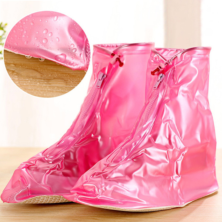 時尚防雨鞋套 男女加厚底PVC防水鞋套 兒童耐磨防滑雨靴套 199g工廠,批發,進口,代購