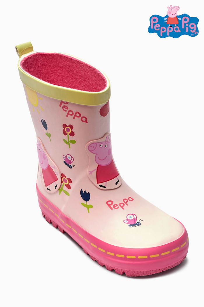 現貨廠傢直供兒童雨鞋粉色豬雨靴女童兒童水鞋寶寶雨靴小孩時尚鞋工廠,批發,進口,代購