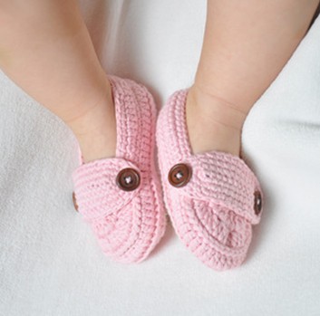 2014新款苗傢純棉手工針織嬰兒鞋寶寶鞋扣搭裝兒童鞋批發BBs01批發・進口・工廠・代買・代購