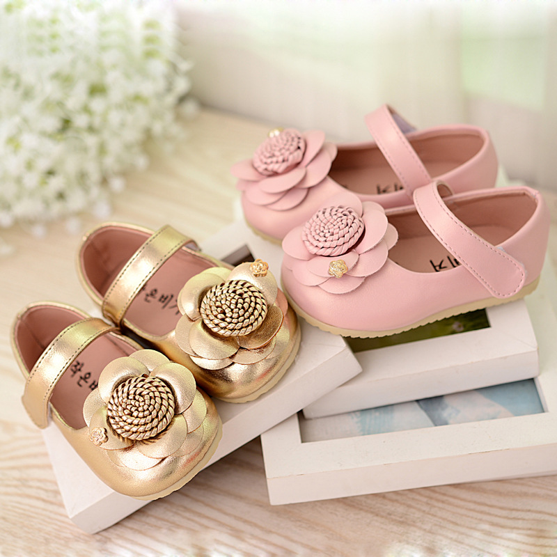 2015秋季新款兒童鞋 韓國甜美花朵公主鞋0-1歲寶寶學步鞋一件代發批發・進口・工廠・代買・代購