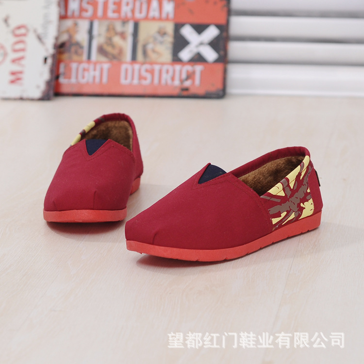 老北京棉鞋 復古式 舒適 保暖 時尚佈鞋一腳蹬懶人鞋批發批發・進口・工廠・代買・代購