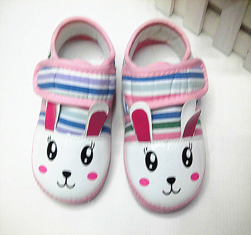 新款春秋嬰兒鞋韓版卡通寶寶單鞋棉佈0-1歲步前鞋批發工廠,批發,進口,代購