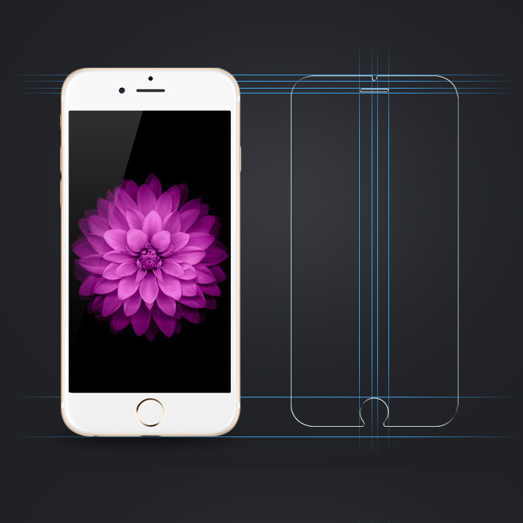 生產廠傢現貨供應Iphone6 4.7寸鋼化玻璃保護膜量大優惠防爆膜工廠,批發,進口,代購