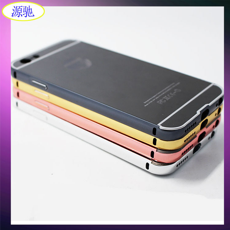 [今日團]Iphone6/6S手機保護套，Iphone6鏡麵電鍍金屬邊框手機殼工廠,批發,進口,代購
