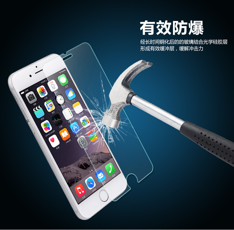 適用於iphone7鋼化玻璃膜 蘋果7鋼化膜 iphone6 plus手機保護膜批發・進口・工廠・代買・代購