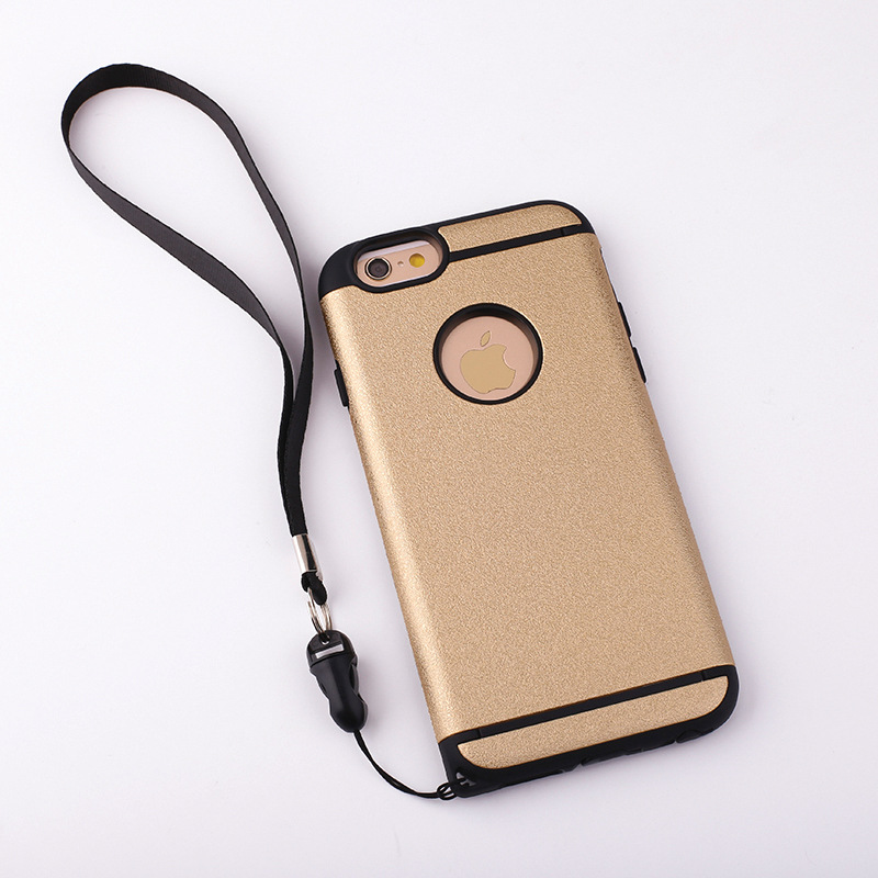 iphone6 新款蘋果手機殼黃金甲啞色 pc tpu手機保護套 工廠批發工廠,批發,進口,代購