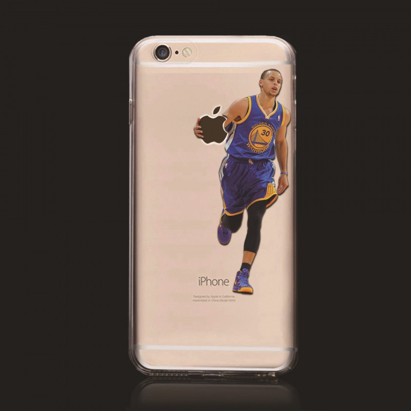 NBA庫裡扣籃球 蘋果5s手機保護套 iPhone6手機殼 tpu 手機配件工廠,批發,進口,代購