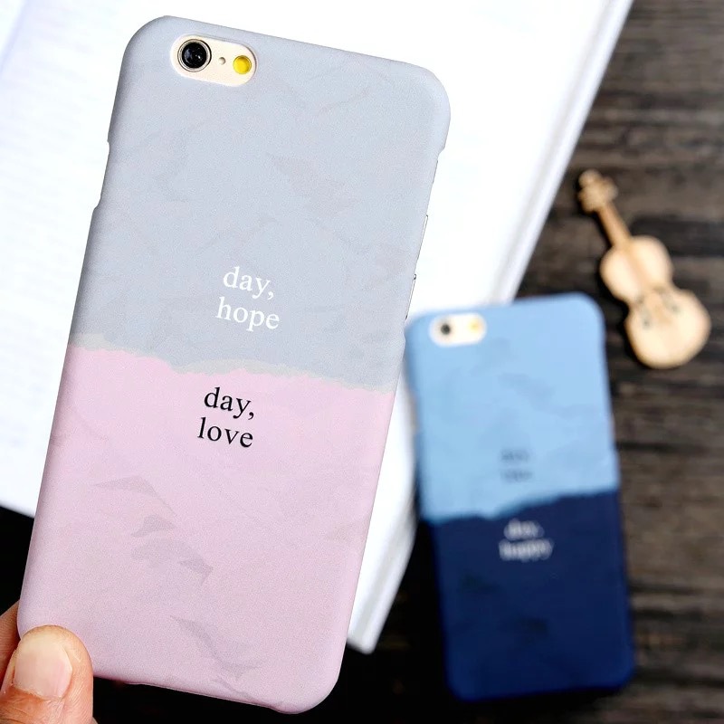 ephori撞拼色磨砂保護套 適用於iPhone6手機殼 7Plus情侶外殼韓國工廠,批發,進口,代購