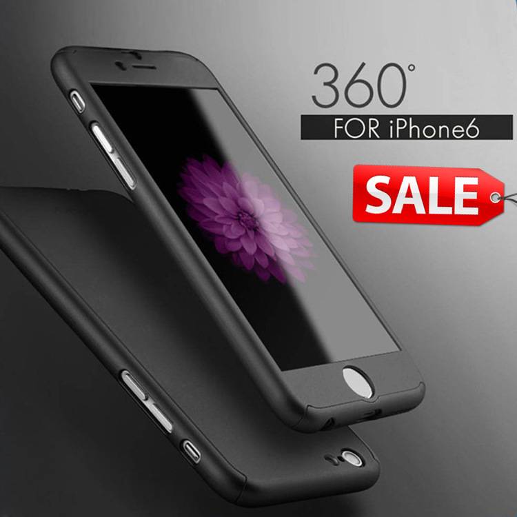 360度全包手機殼 iPhone6手機保護套 蘋果三星PC塑料硬殼鋼化膜批發・進口・工廠・代買・代購
