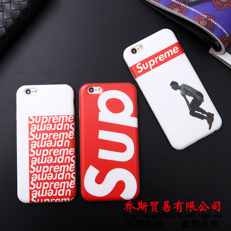 IMD工藝潮牌 iphone6plus蘋果Supreme手機殼TPU IMD定製OEM 推廣工廠,批發,進口,代購