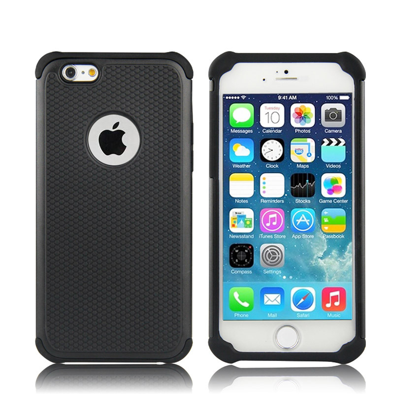 蘋果iphone6足球紋三合一手機殼 矽膠二組合手機保護套 有現貨工廠,批發,進口,代購