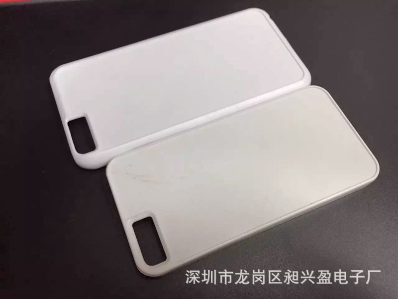 Iphone6 Plus方孔貼皮素材 蘋果6手機保護套 6G貼皮磨砂PC手機殼工廠,批發,進口,代購