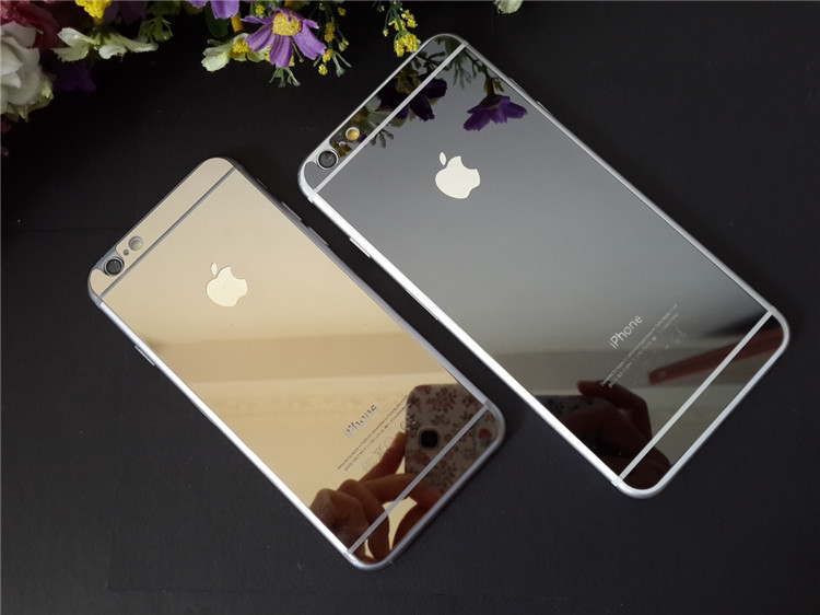 iphone6電鍍彩膜鋼化玻璃膜蘋果6高清手機貼膜0.3防刮防爆手機膜工廠,批發,進口,代購