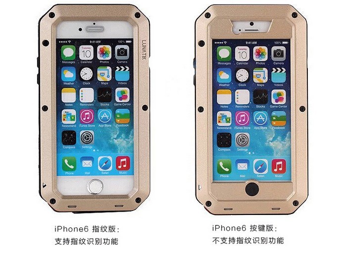 iphone7/7plus坦克中性  iphone6/6s 防水殼 金屬三防 蘋果7防摔批發・進口・工廠・代買・代購