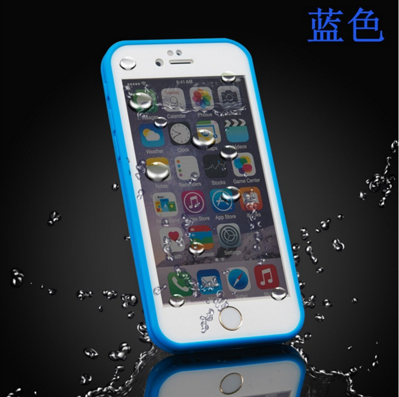 新款防水手機殼iphone6olus 蘋果超薄TPU 三防手機套 防水殼工廠,批發,進口,代購