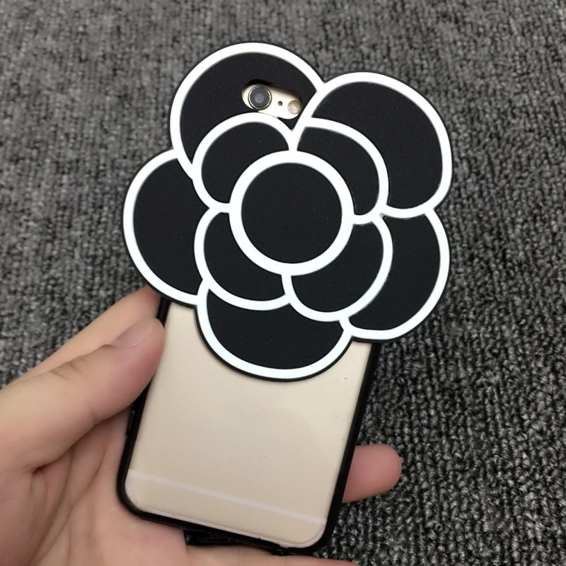 適用於蘋果iphone6/7plus手機殼新款  經典山茶花手機矽膠保護套批發・進口・工廠・代買・代購