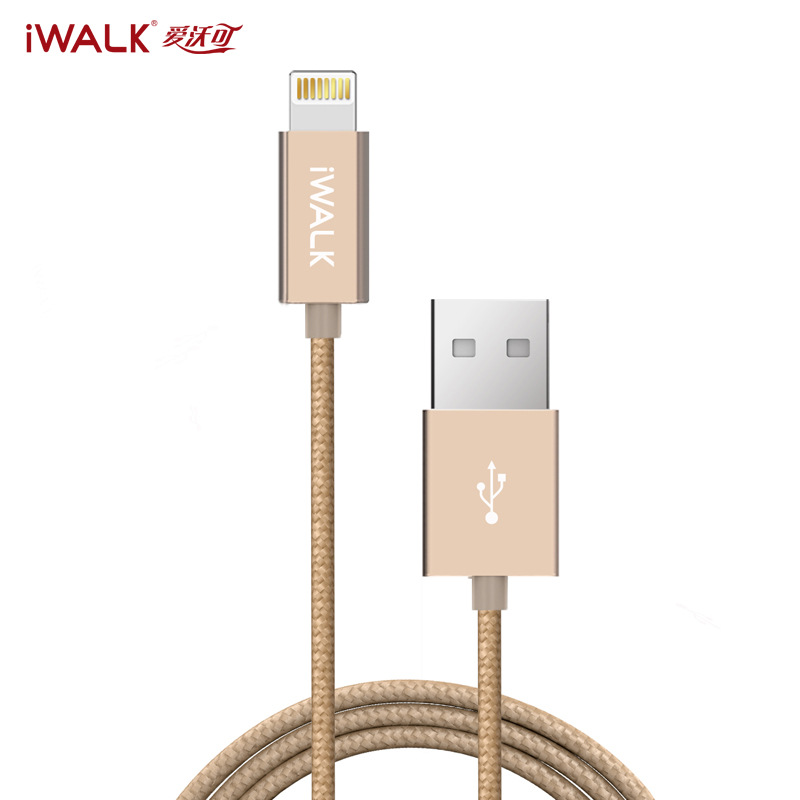 iwalk iPhone6s數據線ipad air/mini充電線蘋果5s/6plus線工廠,批發,進口,代購