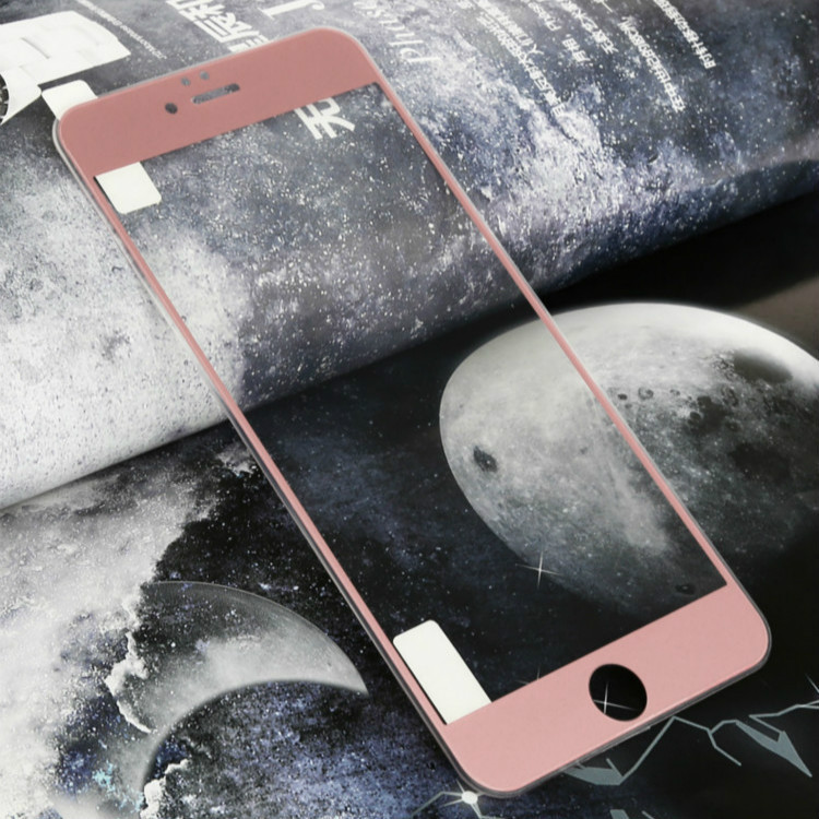 蘋果6鋼化膜彩膜iphone6s puls 3D曲麵矽膠塑邊全覆蓋鋼化玻璃膜工廠,批發,進口,代購