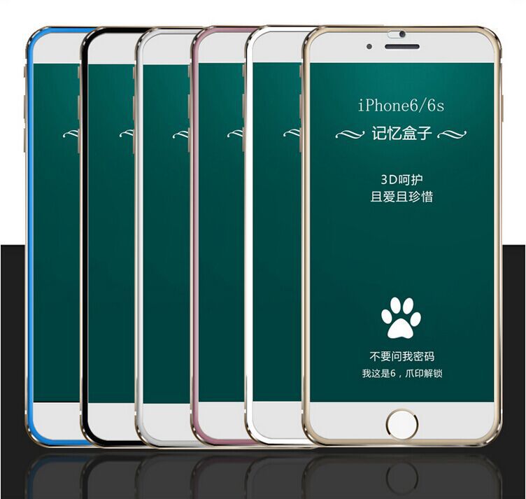 米歐米iphone6plus鋼化玻璃膜蘋果6splus鋼化膜6s全屏覆蓋貼膜工廠,批發,進口,代購
