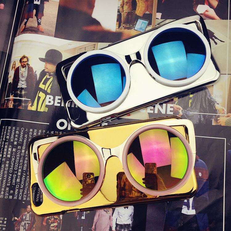 太陽墨鏡眼鏡I6S手機殼 I6plus個性眼鏡保護套潮批發・進口・工廠・代買・代購