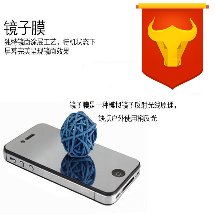 外貿專供iphone6S手機鏡子膜蘋果手機保護膜熱門手機鏡子貼膜批發批發・進口・工廠・代買・代購