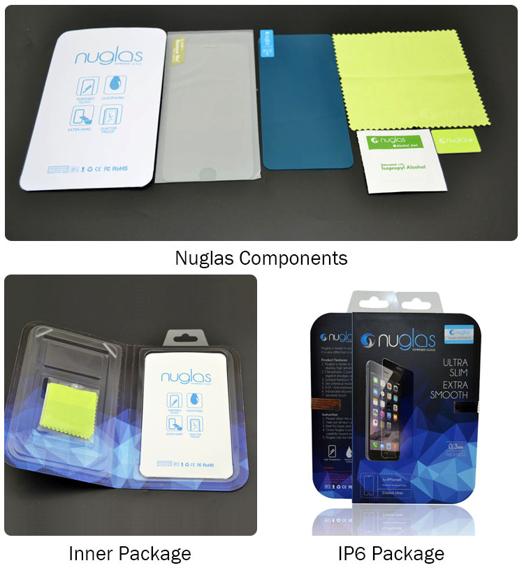 正品Nuglas鋼化玻璃膜 iPhone 6 plus 5.5手機保護膜批發工廠,批發,進口,代購