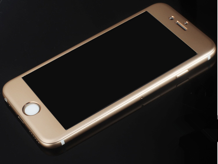 iphone6plus鈦合金鋼化玻璃貼膜全屏弧麵4.7寸全覆蓋貼膜批發・進口・工廠・代買・代購