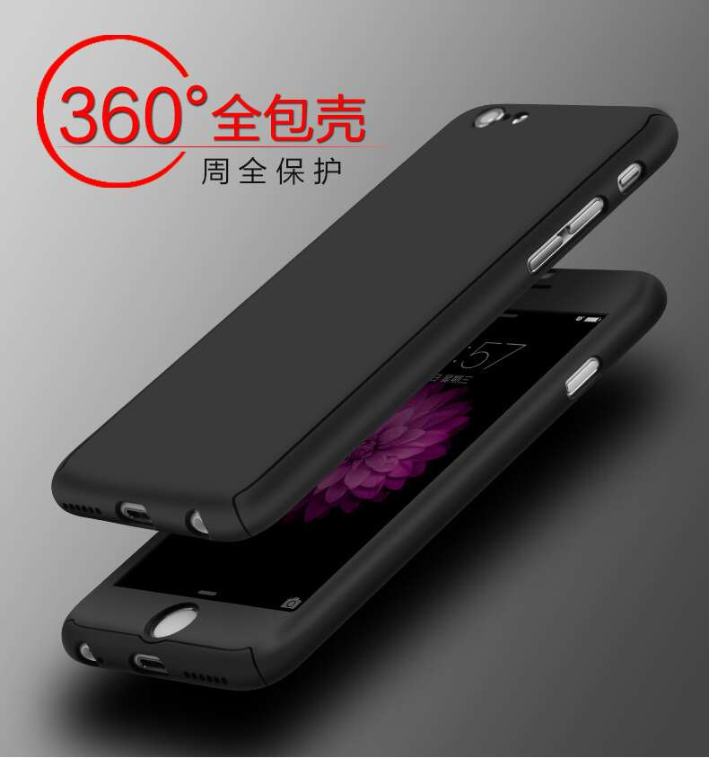 6splus手機殼  iphone6磨砂防摔硬殼5SE360度全包保護套新款6plus批發・進口・工廠・代買・代購