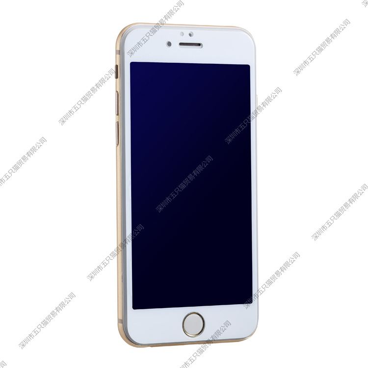 iphone6全屏覆蓋鋼化玻璃膜抗藍光蘋果6S鋼化膜4.7護眼手機貼膜工廠,批發,進口,代購