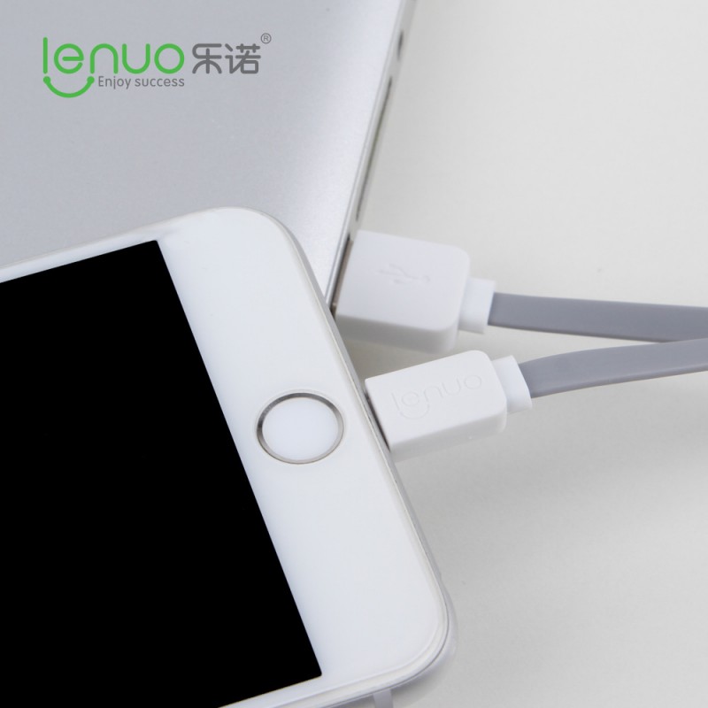 lenuo/樂諾 iphone6s充電線 EL-62 Lightning介面數據線 100cm工廠,批發,進口,代購