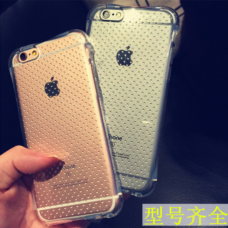 蘋果SE/5S iPhone6s 7Plus氣囊防摔套TPU全包透明保護手機殼廠傢工廠,批發,進口,代購