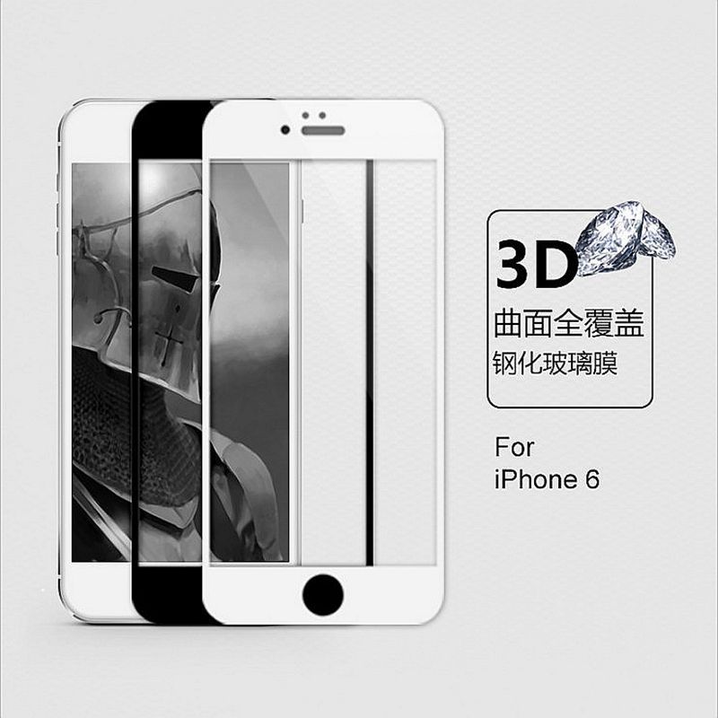 適用iphone6plus鋼化玻璃膜蘋果6s手機膜3D曲麵全屏覆蓋防爆膜批發・進口・工廠・代買・代購