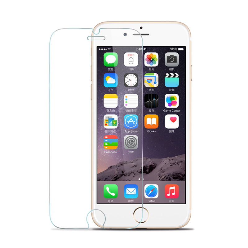 蘋果6s透明鋼化玻璃膜4.7寸 iphone6plus高清前後防爆手機5.5貼膜批發・進口・工廠・代買・代購