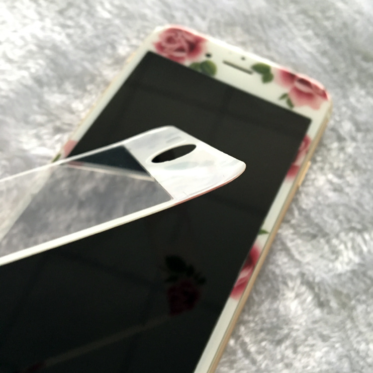 批發蘋果plus鋼化玻璃膜 iphone6S鋼化彩膜彩色手機貼膜現貨供應批發・進口・工廠・代買・代購