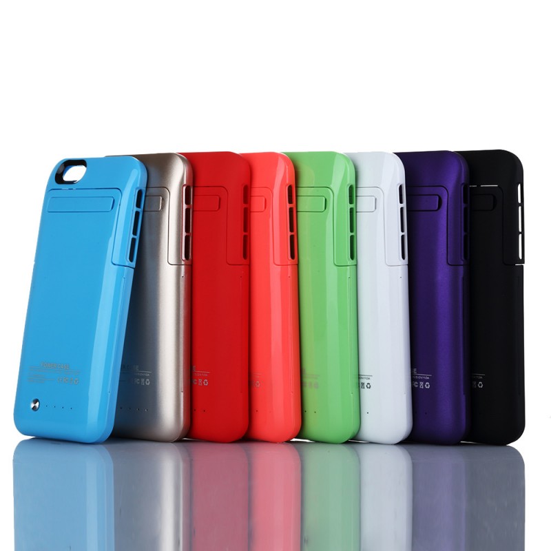iPhone6背夾電池 彩色背夾移動電源 蘋果6手機移動電源 充電寶批發・進口・工廠・代買・代購