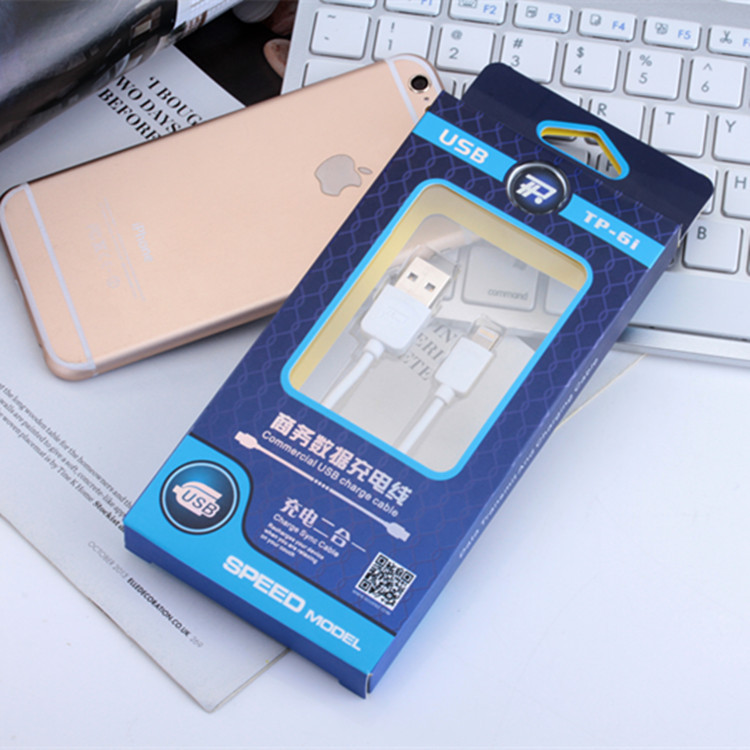 TP-6i適用蘋果iPhone手機平板快速USB通用純銅充電數據線1米圓線工廠,批發,進口,代購