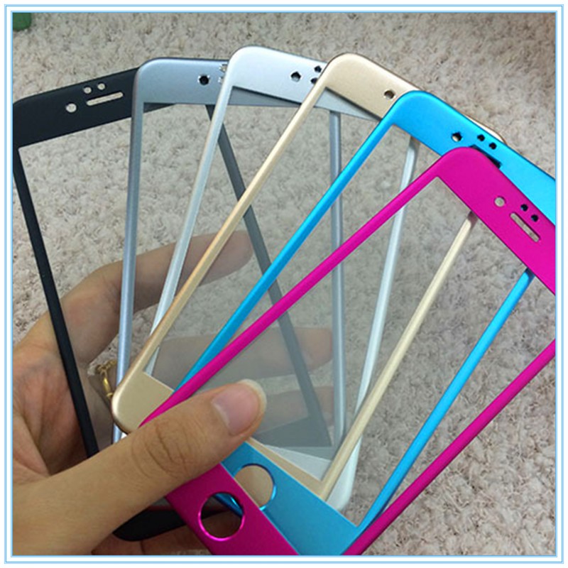 iphone7鈦合金鋼化膜蘋果6S全包圍曲麵3D玻璃保護膜批發批發・進口・工廠・代買・代購
