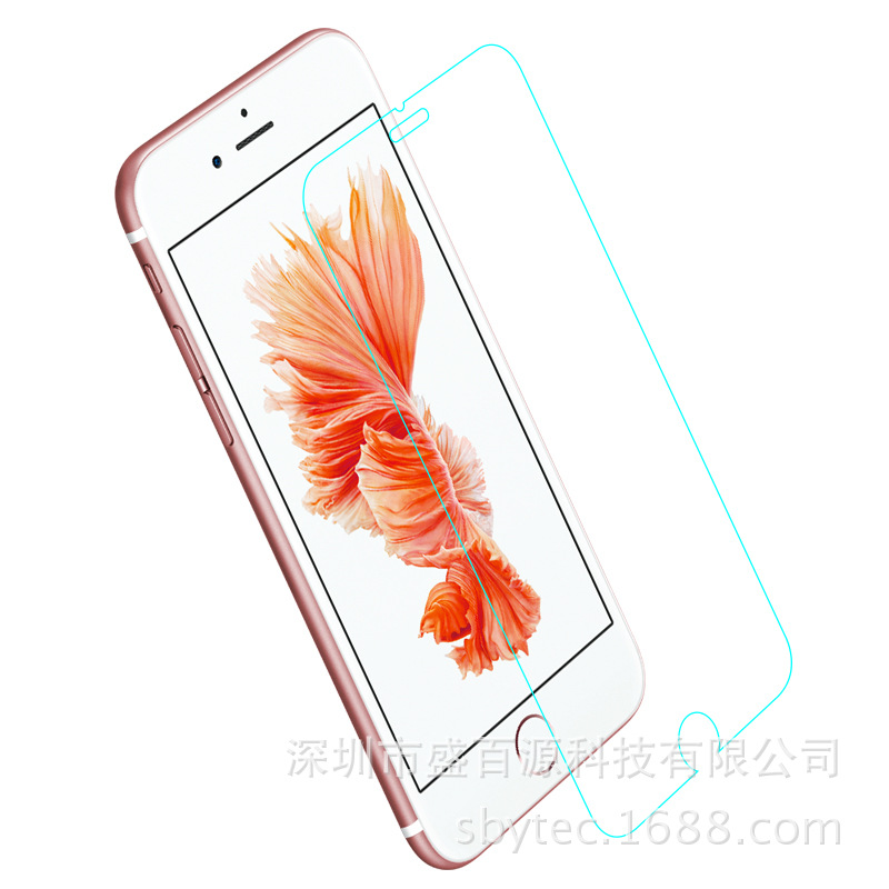 批發蘋果5/6p鋼化膜 手機鋼化玻璃膜 iPhone6s鋼化膜 高清防刮批發・進口・工廠・代買・代購