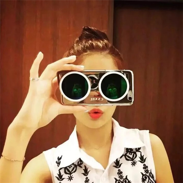韓國東大門正品代購彩色膜潮流3D墨鏡眼鏡iPhone6plus手機殼套女批發・進口・工廠・代買・代購
