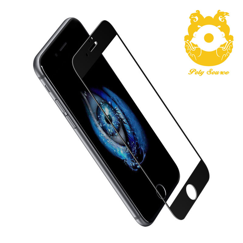 蘋果iphone7鋼化膜全覆蓋iPhone7plus絲印全屏覆蓋鋼化玻璃保護膜工廠,批發,進口,代購