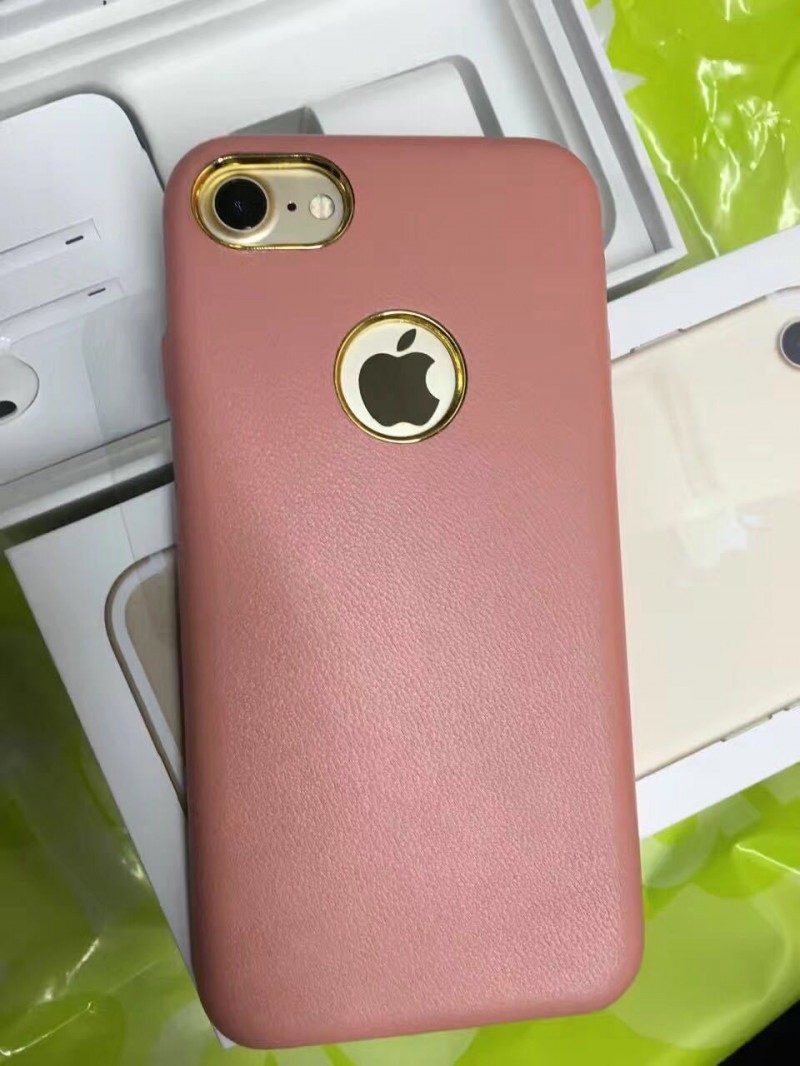 真皮iphone7 iphone7plus手機保護套小羊皮紋原裝官網l手機殼工廠,批發,進口,代購