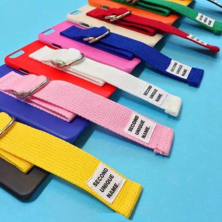 韓國東大門彩色帆佈簡約腕帶iphone7手機殼 蘋果6plus手機保護套工廠,批發,進口,代購