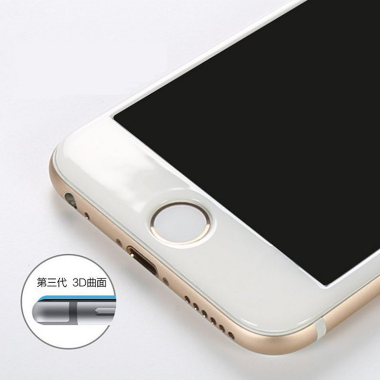 適用iphone7plus鋼化玻璃膜蘋果6s手機膜3D曲麵全屏覆蓋碳纖維7工廠,批發,進口,代購