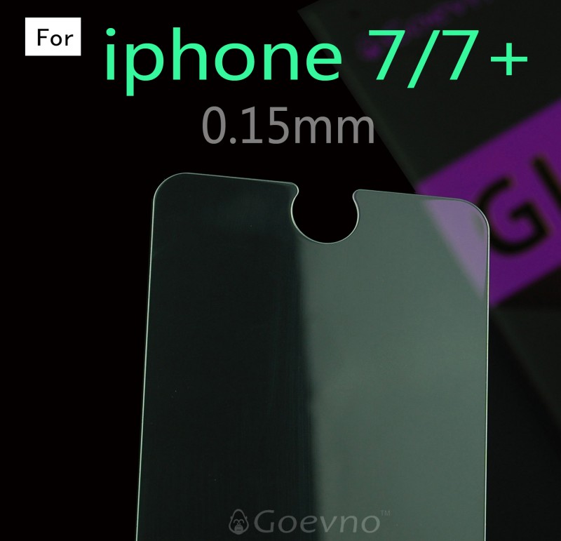 Goevno品牌iphone7 0.15mm超薄鋼化貼膜 蘋果i7手機保護貼防爆膜工廠,批發,進口,代購