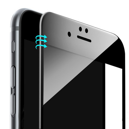 iphone7鋼化膜3D曲麵全屏覆蓋 蘋果7plus手機貼膜 防爆玻璃保護膜工廠,批發,進口,代購