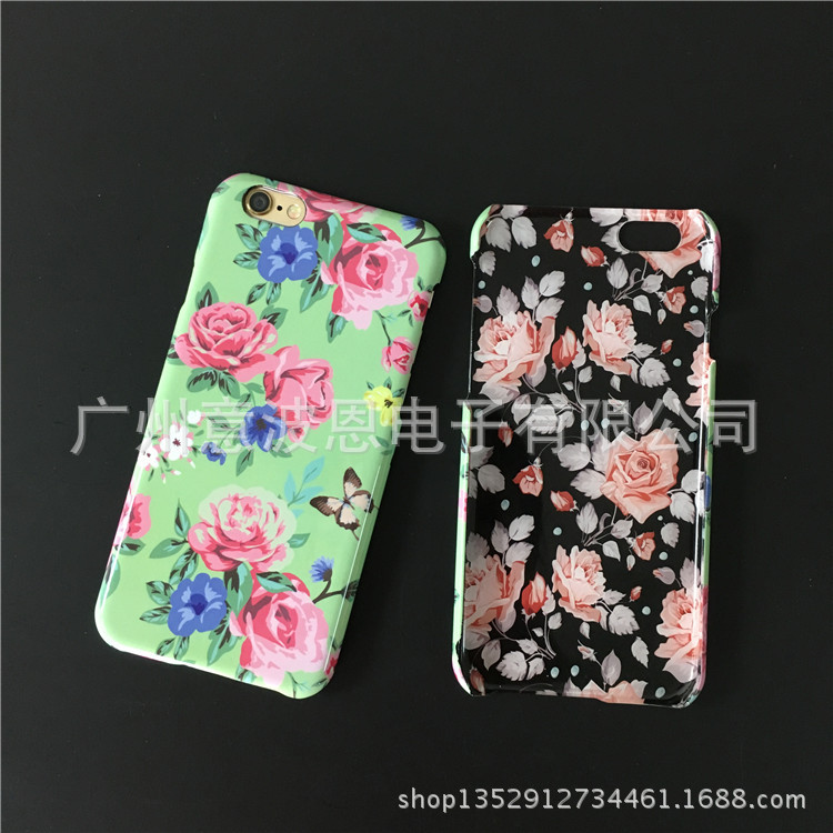 蘋果6S水貼手機殼定製UV光油硬殼iPhone7 6Plus保護套工廠,批發,進口,代購