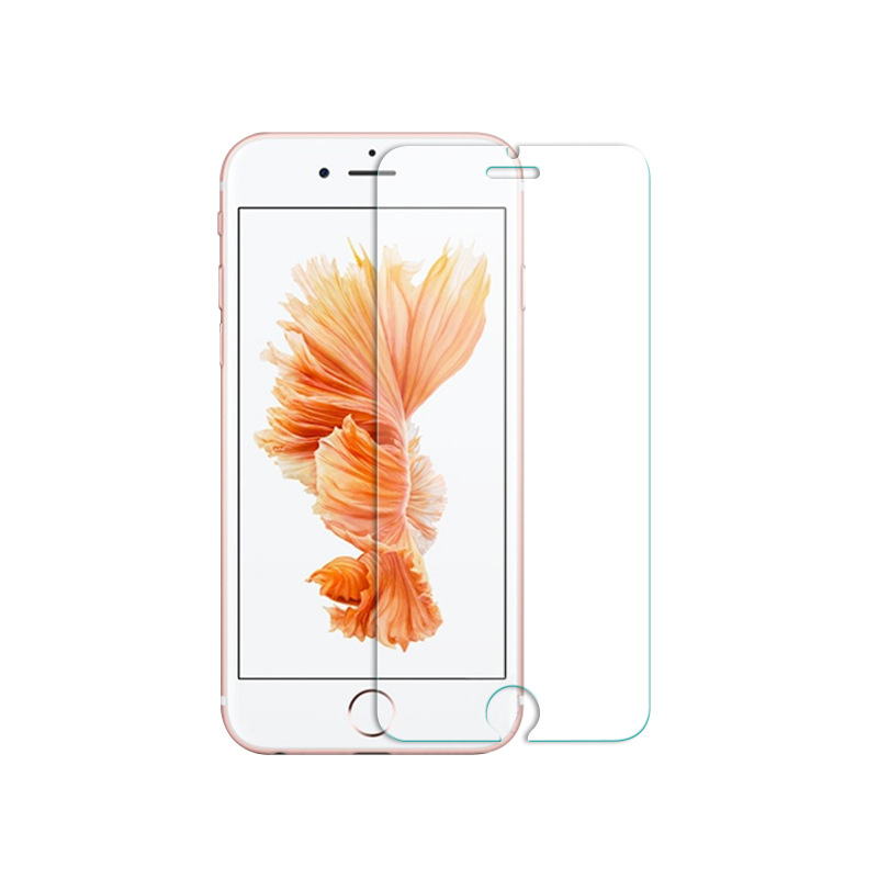 新款 iPhone6S鋼化玻璃膜 蘋果6防爆手機保護膜後膜 弧邊手機貼膜批發・進口・工廠・代買・代購