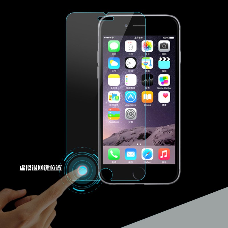 iphone6Plus智能膜單按智能觸控膜 智能感應鋼化膜 智能手機膜批發・進口・工廠・代買・代購
