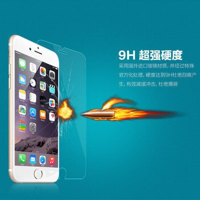 iphone6splus鋼化弧邊膜 蘋果6鋼化膜 屏幕貼膜5.5 後背膜防刮膜工廠,批發,進口,代購